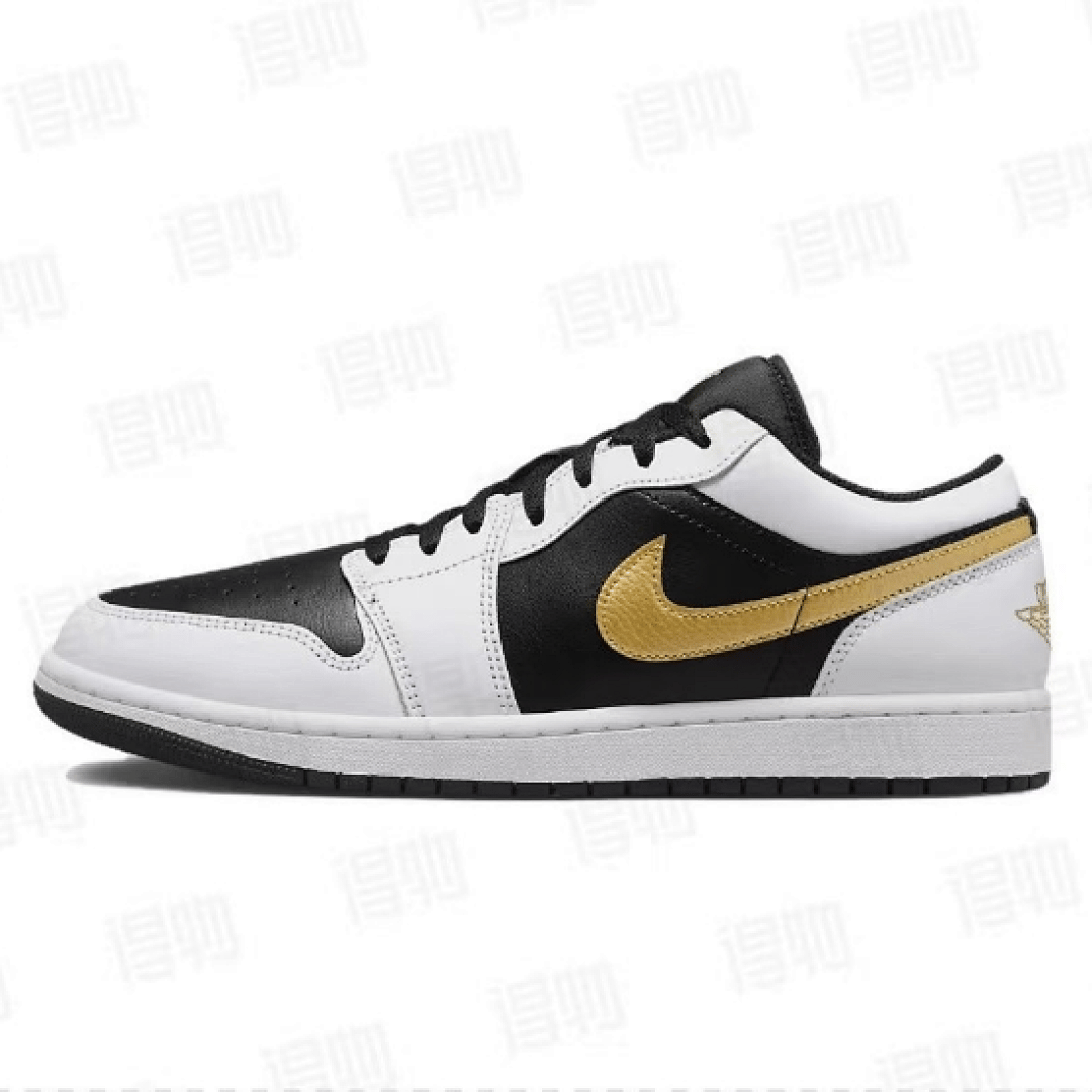 Air Jordan 1 Low Gold Swoosh
