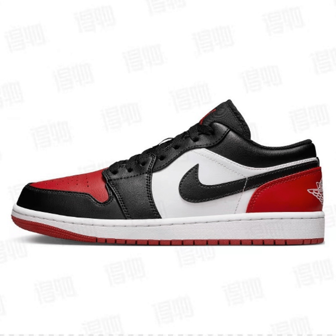 Air Jordan 1 Low Bred Toe 2.0