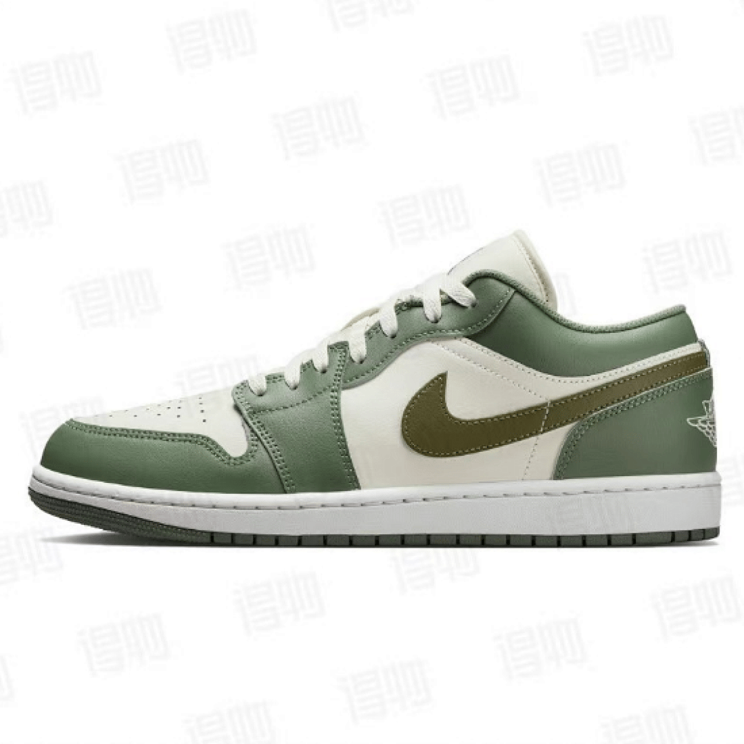 Air Jordan 1 Low Green White