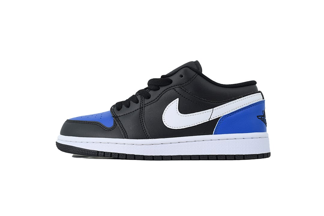 Air Jordan 1 Low Black Royal Toe