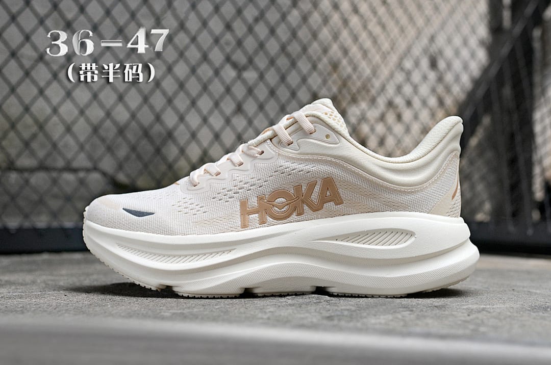 HOKA Bondi 9 'Vanilla'