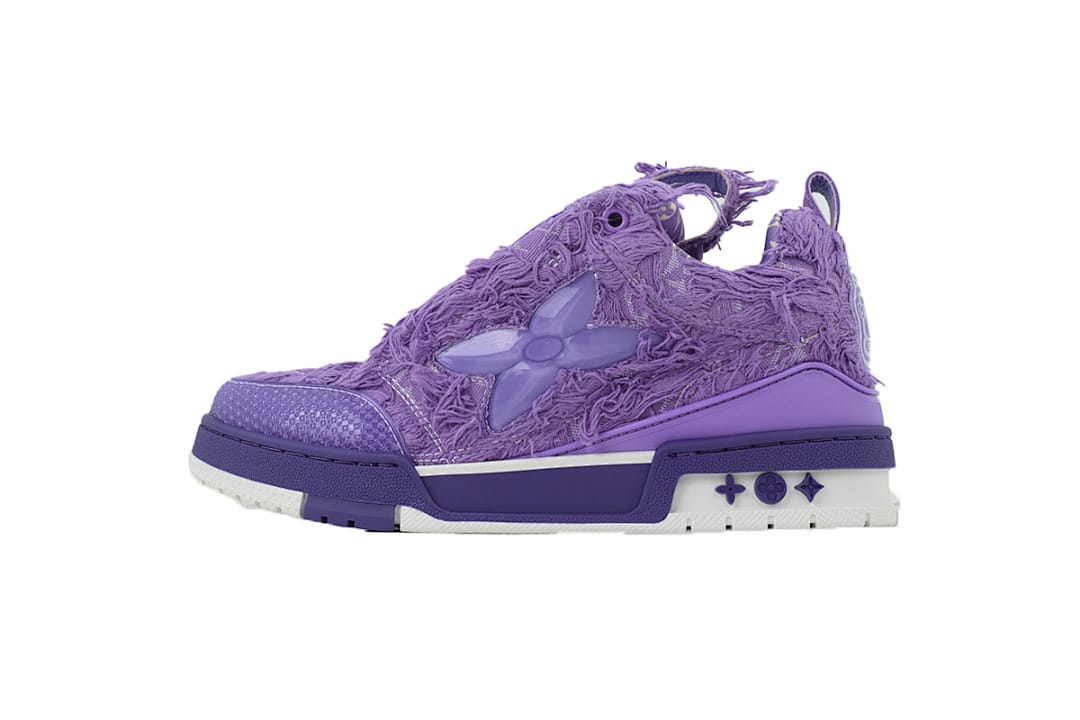 Louis Vuitton LV SK8 Purple Plum Blossom Drilling