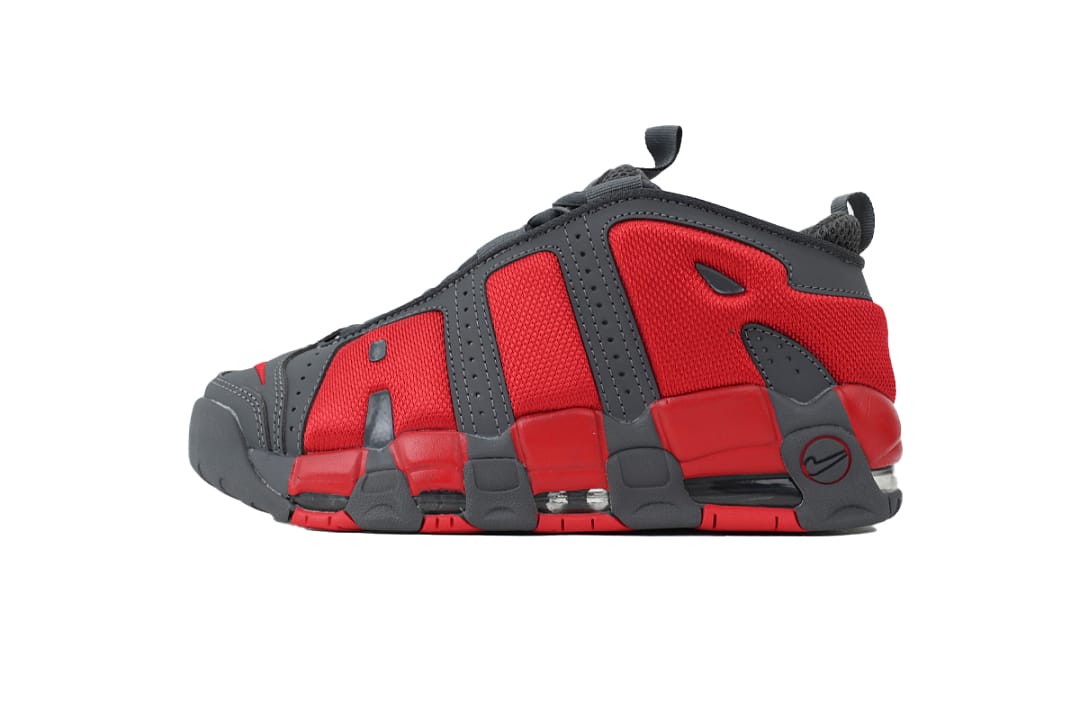 Nike Air More Uptempo BA Edition Dark Grey Light Crimson