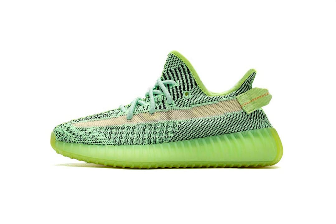 Yeezy Boost 350 V2 A8 Green Zebra Reflective