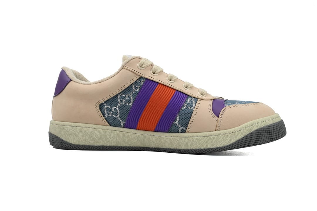 Gucci Screener Distressed Cowboy Purple