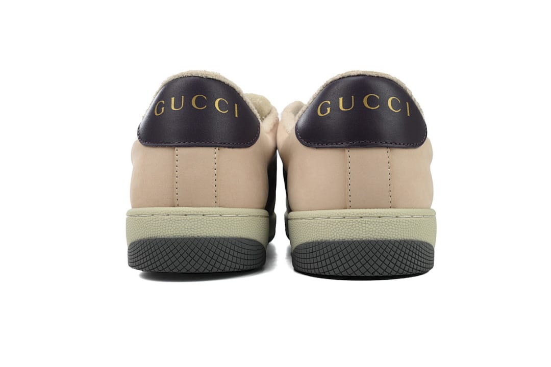 Gucci Screener Distressed Brown