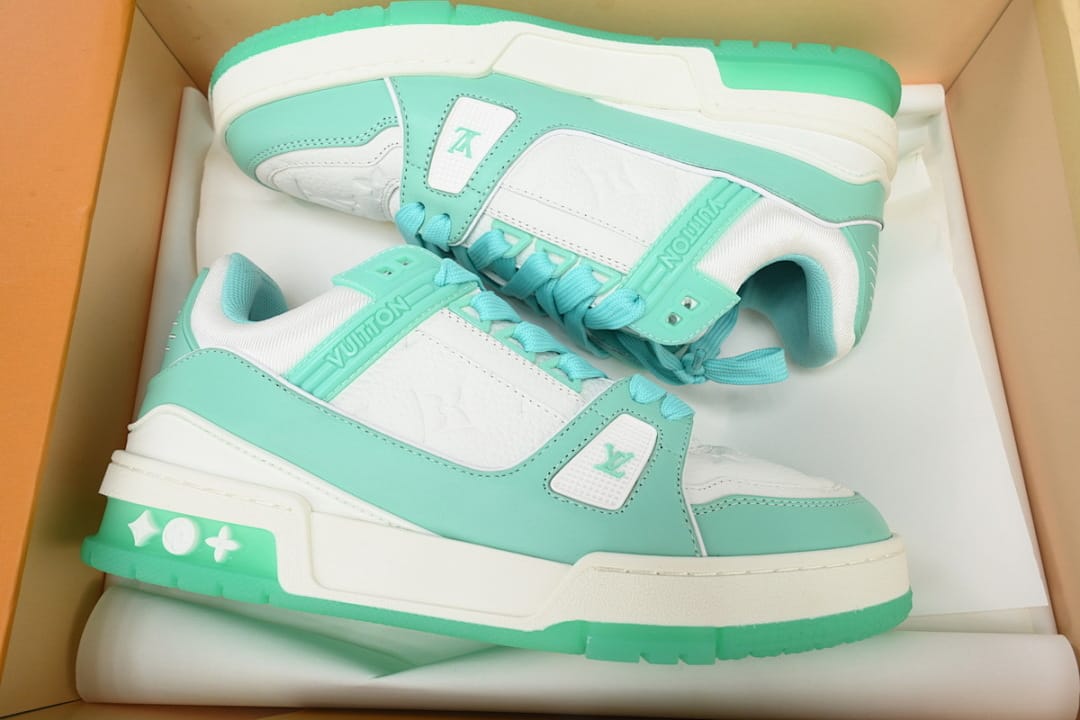Louis Vuitton LV Trainer Mint Green