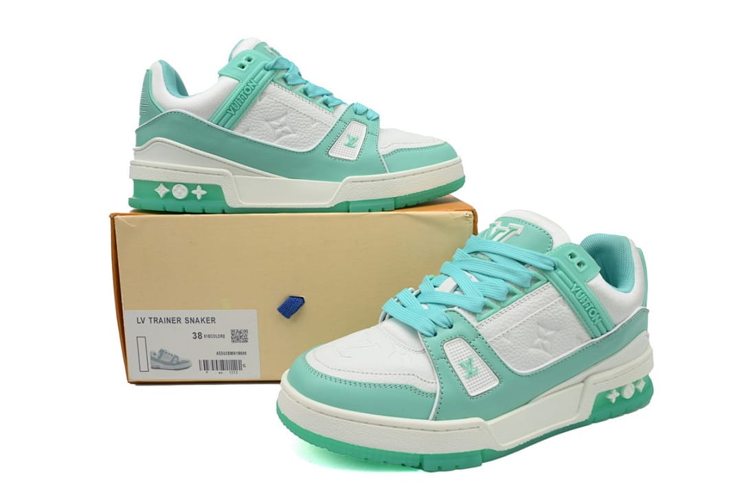 Louis Vuitton LV Trainer Mint Green