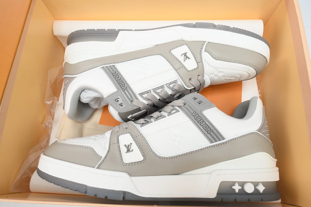Louis Vuitton LV Trainer Grey White (Colorway 2)