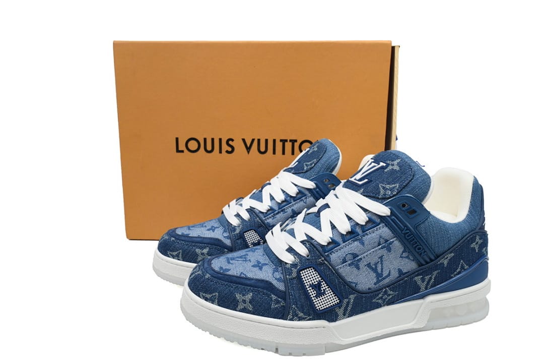 Louis Vuitton LV Trainer Denim Blue (Colorway 2)
