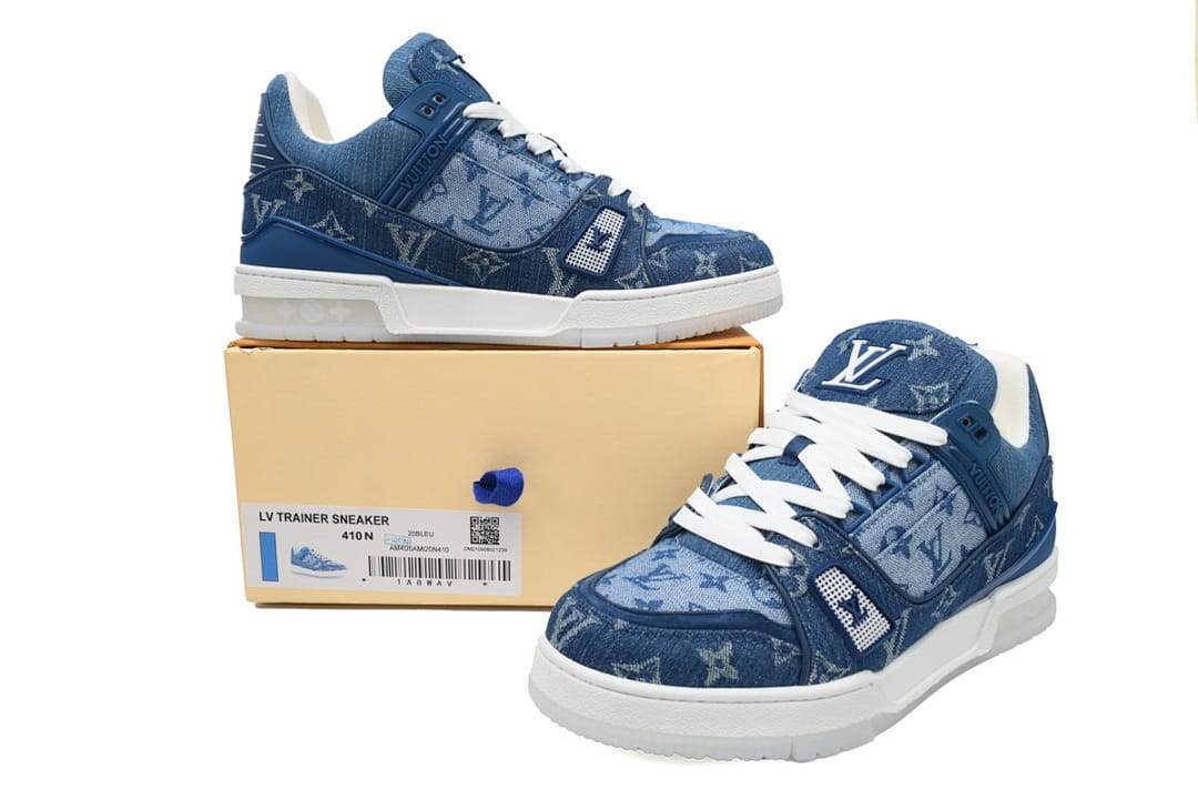 Louis Vuitton LV Trainer Denim Blue (Colorway 2)