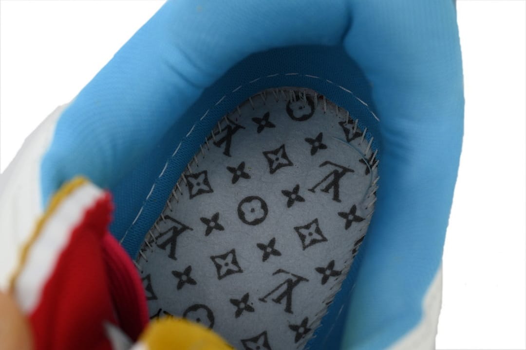 Louis Vuitton LV Trainer Yellow Blue
