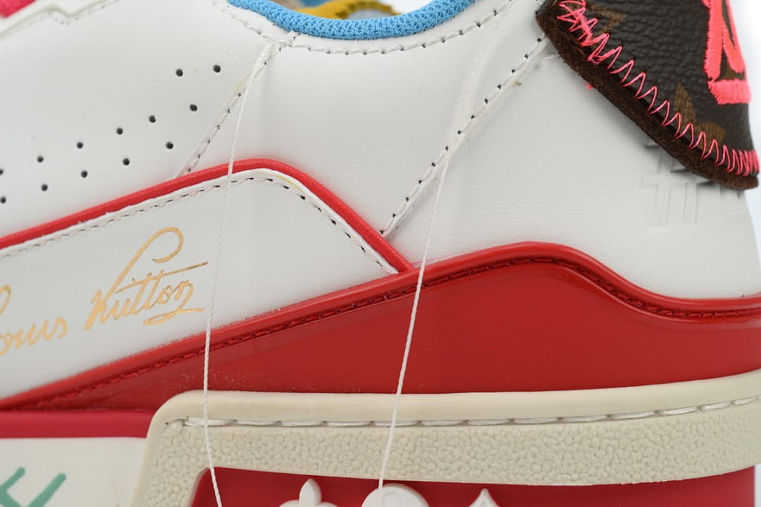 Louis Vuitton LV Trainer Yellow Blue