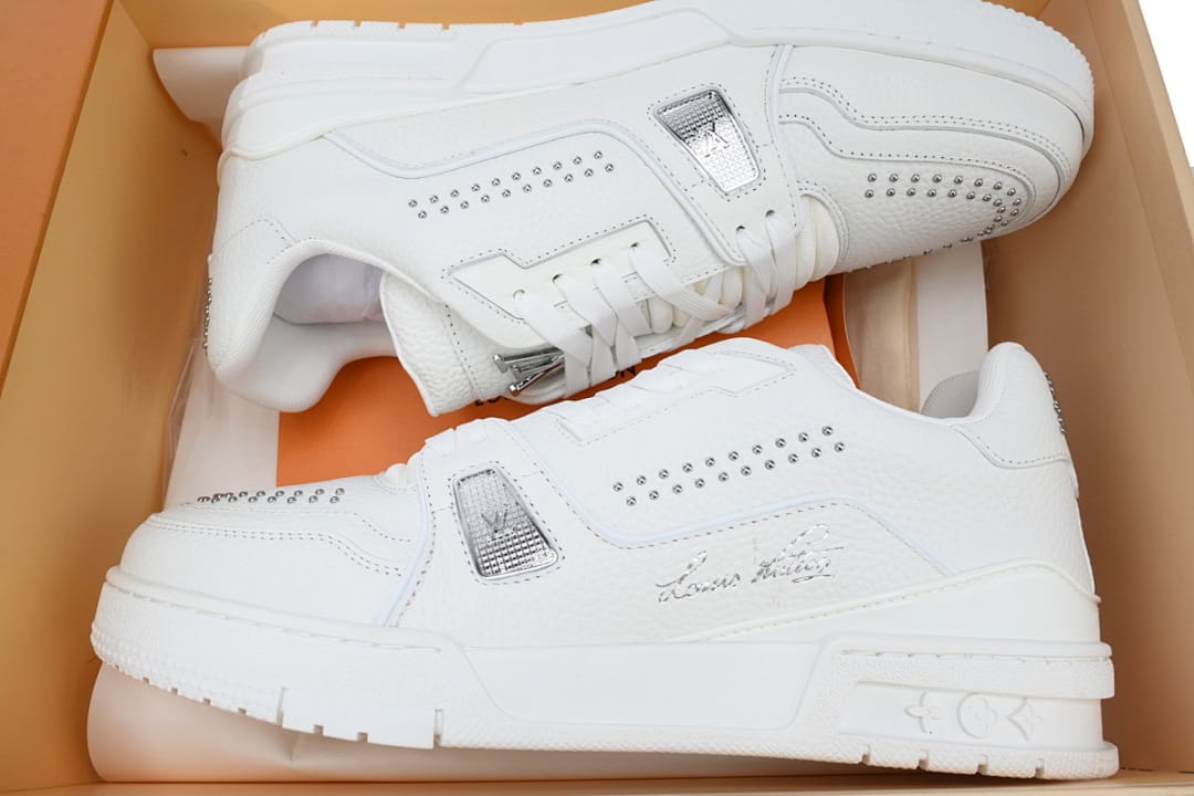 Louis Vuitton LV Trainer Triple White