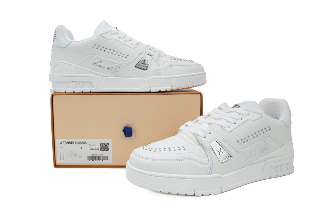 Louis Vuitton LV Trainer Triple White