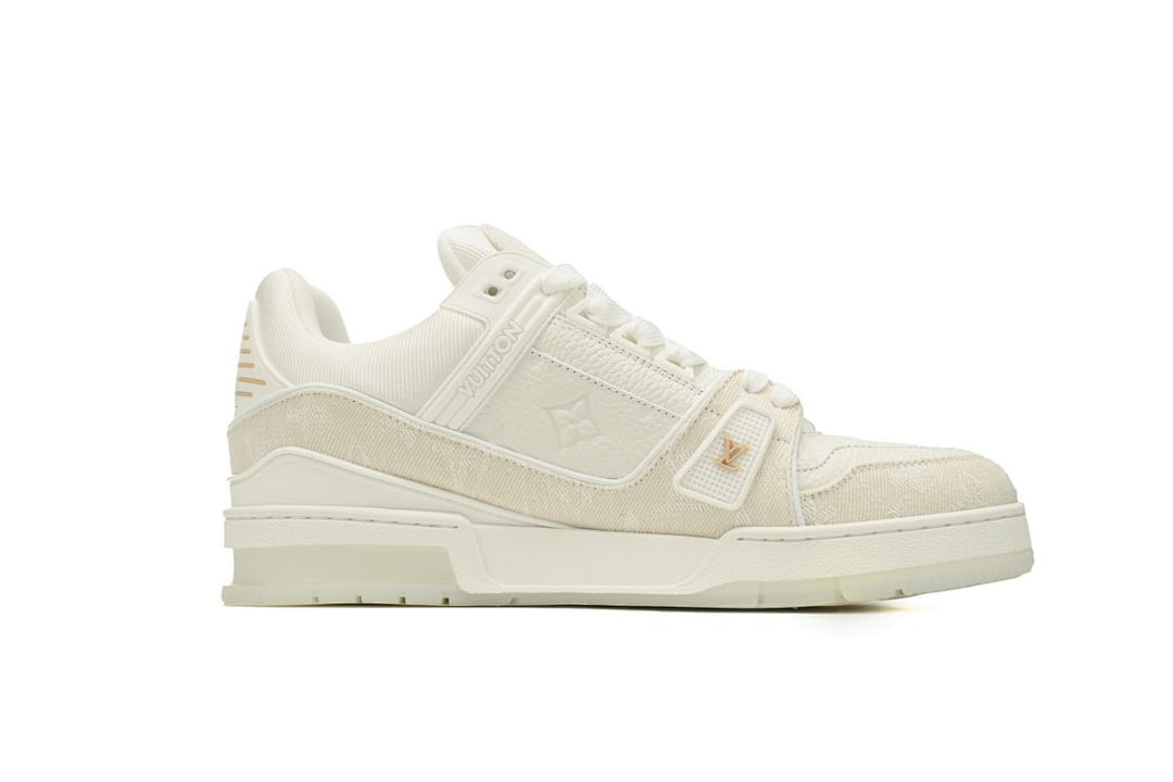 Louis Vuitton LV Trainer Denim Apricot