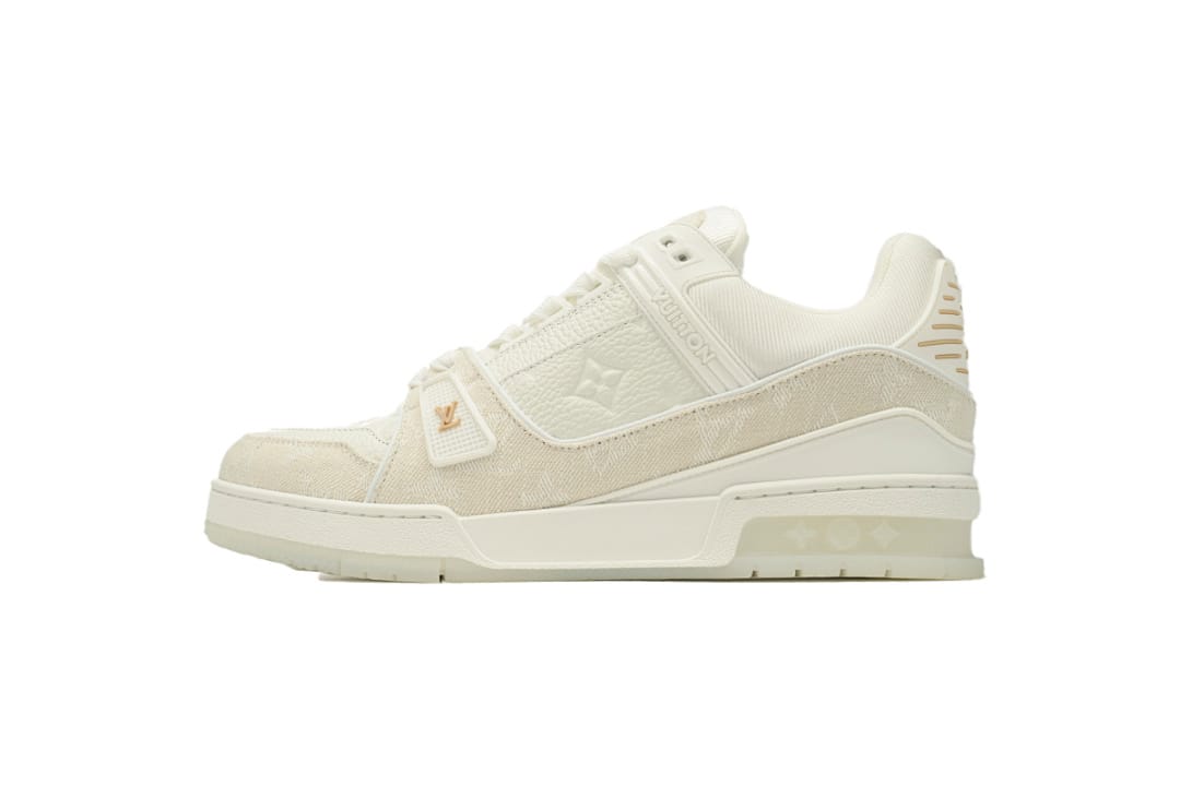 Louis Vuitton LV Trainer Denim Apricot