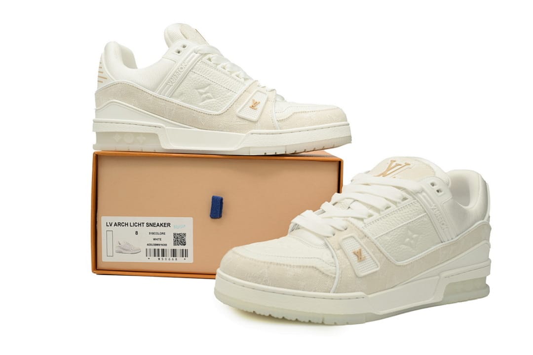 Louis Vuitton LV Trainer Denim Apricot