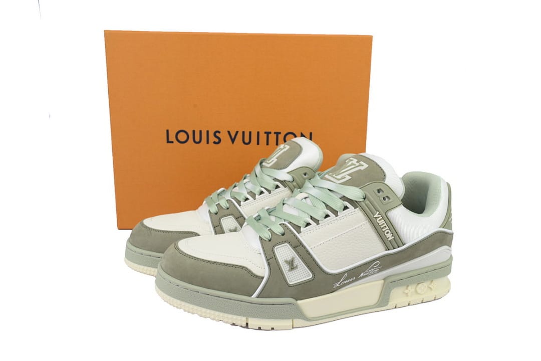 Louis Vuitton LV Trainer Frosted Green