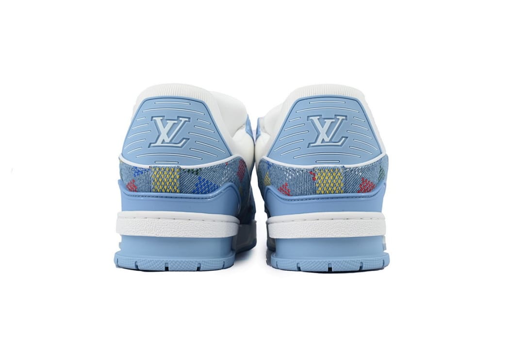 Louis Vuitton LV Trainer Light Blue Grid