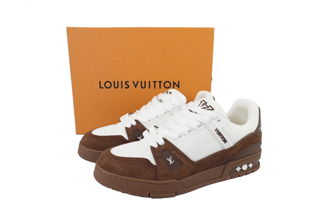 Louis Vuitton LV Trainer Brown White