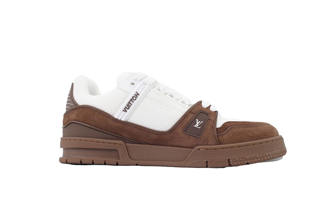 Louis Vuitton LV Trainer Brown White