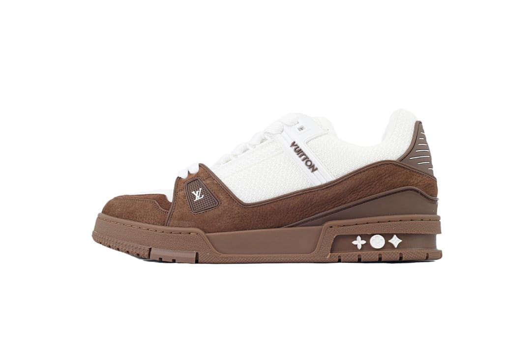 Louis Vuitton LV Trainer Brown White