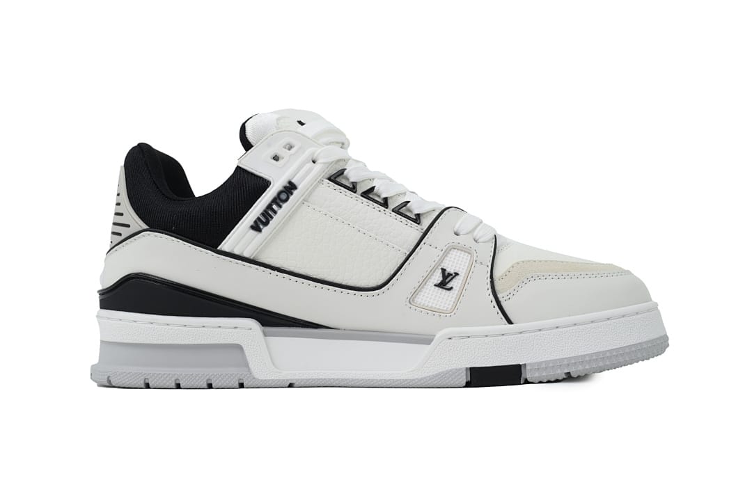Louis Vuitton LV Trainer New Black White And