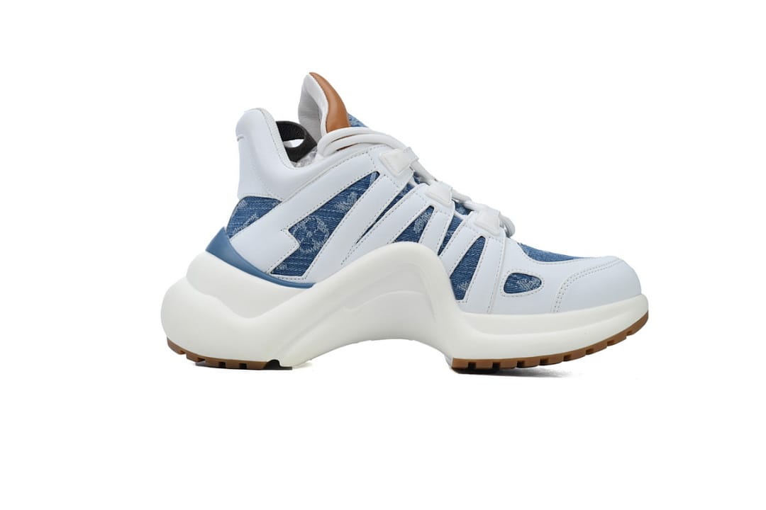Louis Vuitton LV Archlight White Blue Sneakers (Colorway 2)