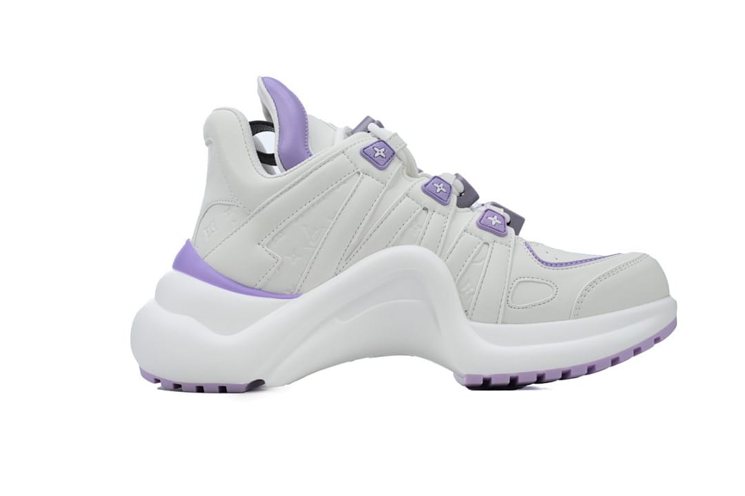 Louis Vuitton LV Archlight White Purple Sneakers
