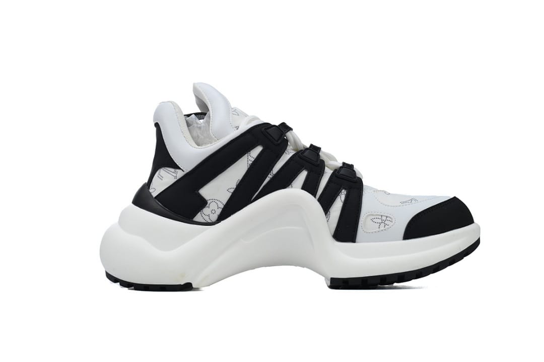 Louis Vuitton LV Archlight Monogram Black White Sneakers