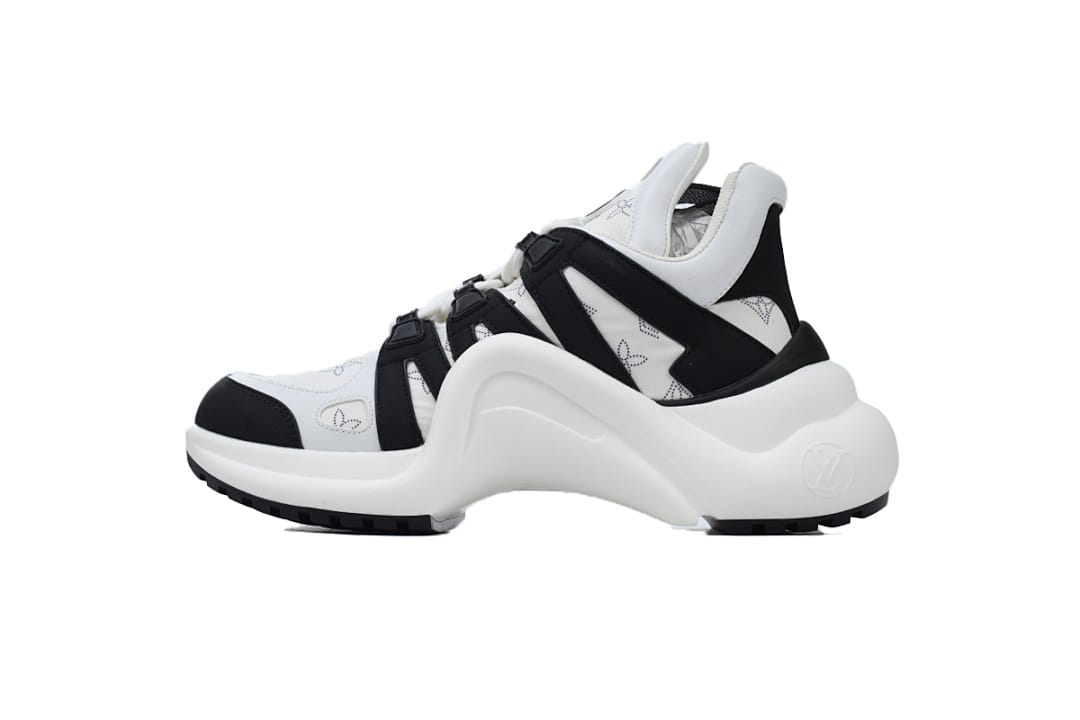Louis Vuitton LV Archlight Monogram Black White Sneakers