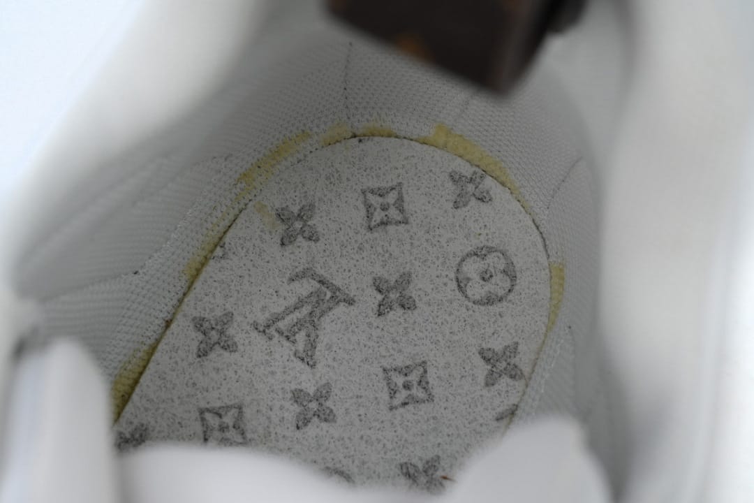 Louis Vuitton LV Archlight Black Denim White Sneakers