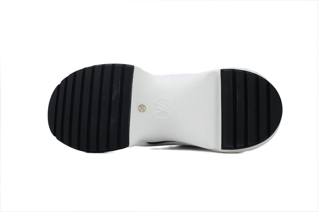 Louis Vuitton LV Archlight Black Denim White Sneakers