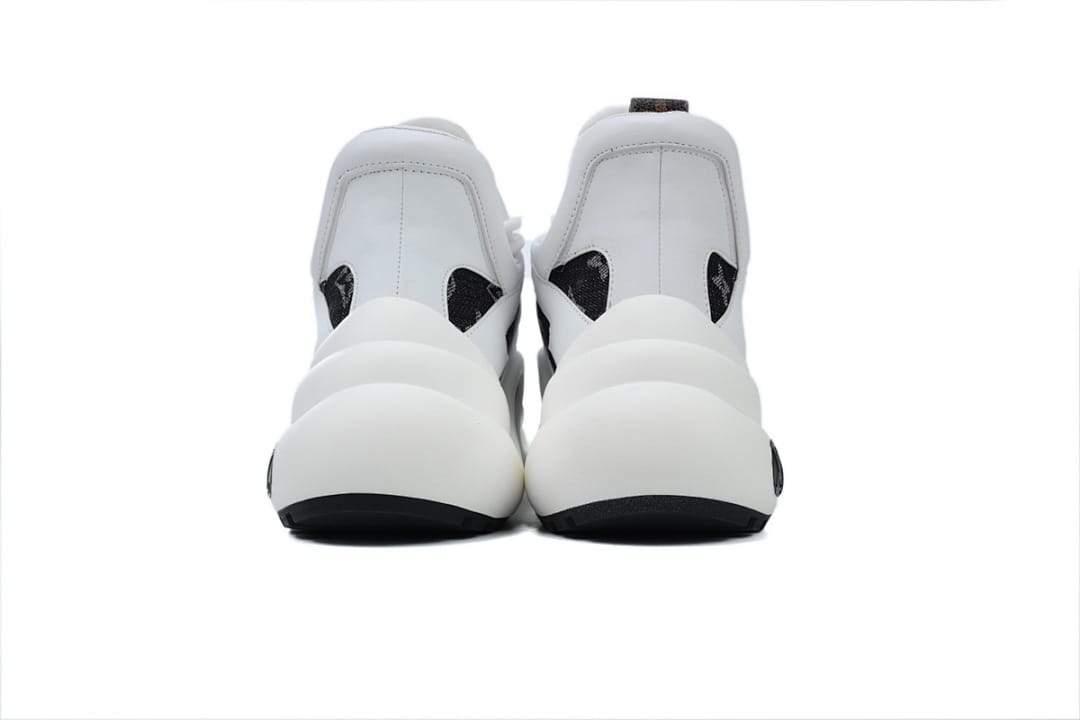 Louis Vuitton LV Archlight Black Denim White Sneakers