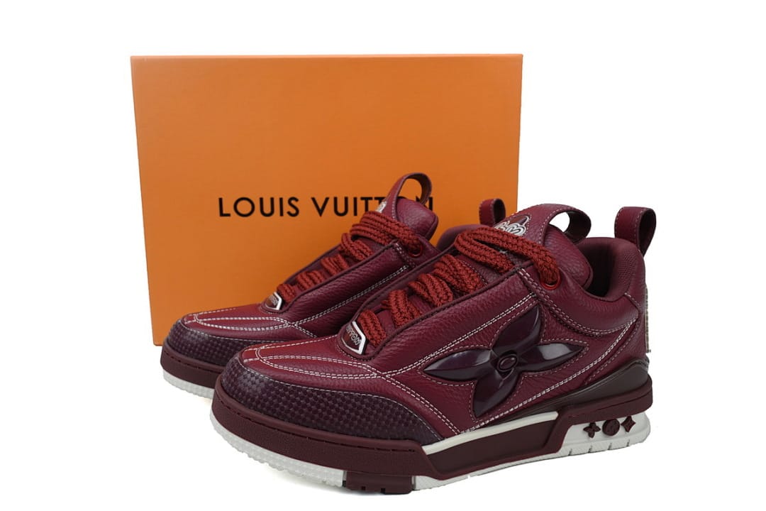 Louis Vuitton LV SK8 Burgundy Skate Wine