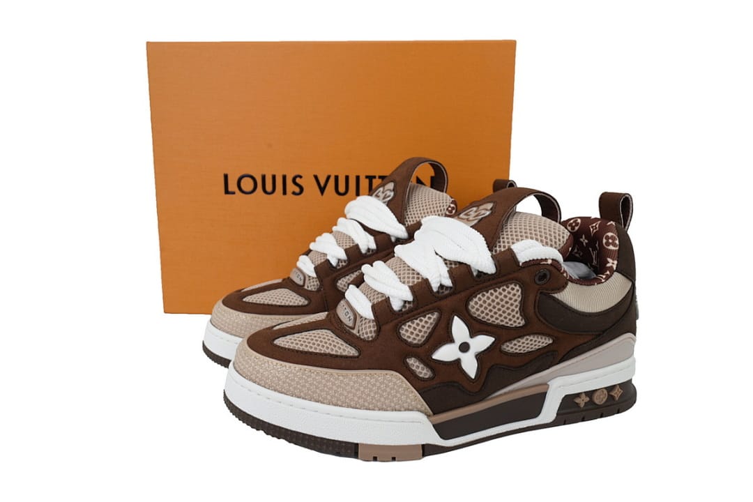 Louis Vuitton LV SK8 Brown White