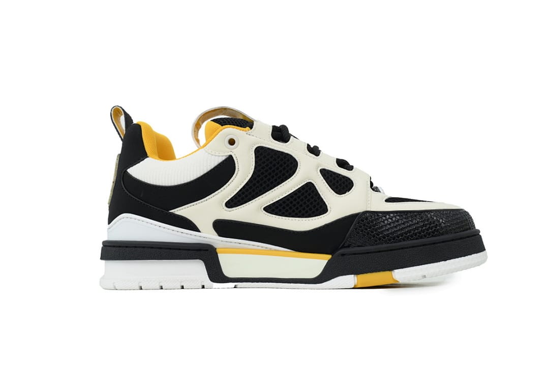 Louis Vuitton LV SK8 White Black Yellow