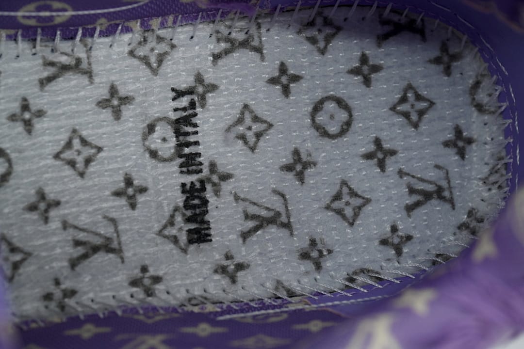 Louis Vuitton LV SK8 Purple Plum Blossom Drilling