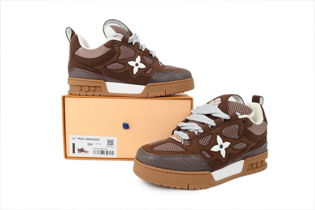 Louis Vuitton LV SK8 Coffee White