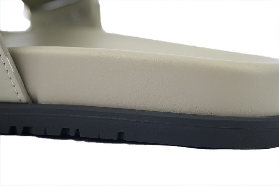Hermes Slipper Strap Slippers Khaki (Colorway 2)
