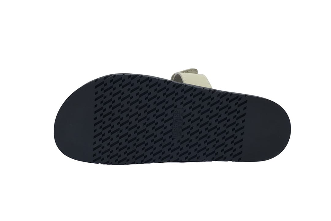 Hermes Slipper Strap Slippers Khaki (Colorway 2)