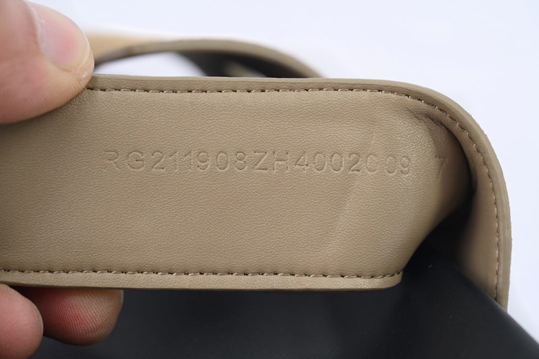 Hermes Slipper Strap Slippers Khaki