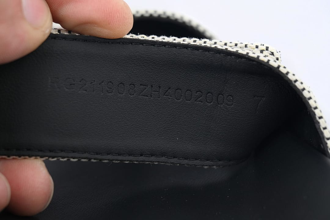 Hermes Slipper Strap Slippers Dark Gray