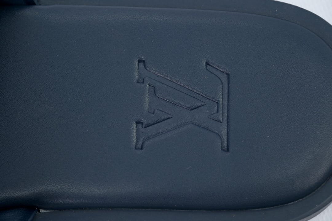 Louis Vuitton LV Slipper Strap Slippers Oasis Blue Cloth