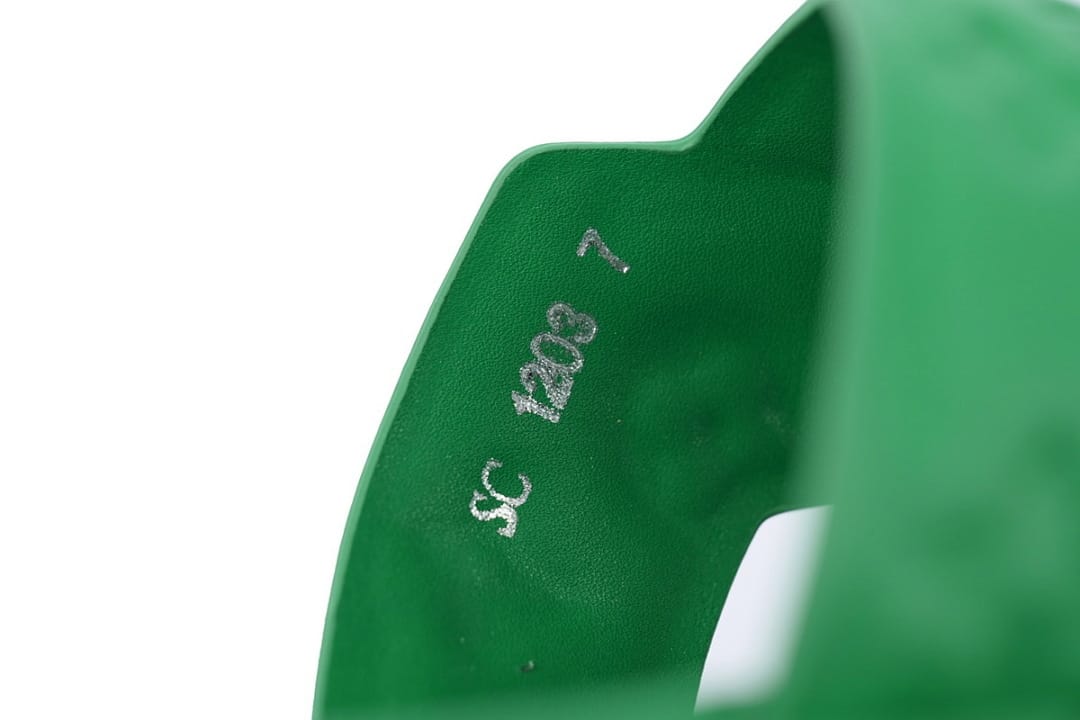 Louis Vuitton LV Slipper Strap Slippers Oasis Green Embossing
