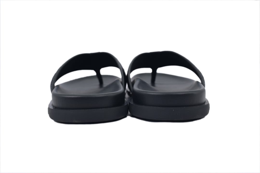 Louis Vuitton LV Slipper Flip Flops Net Black