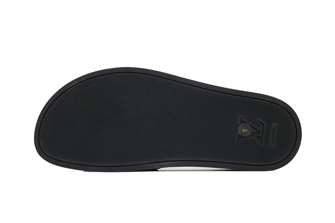 Louis Vuitton LV Slipper Strap Slippers Waterfront Black