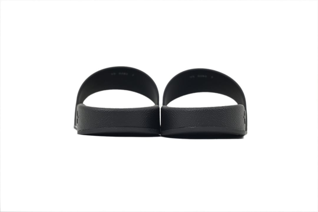 Louis Vuitton LV Slipper Strap Slippers Waterfront Black