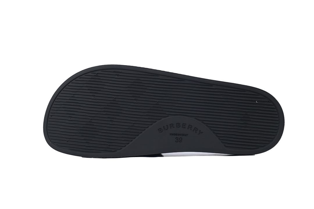 Burberry Slipper Strap Slippers Black